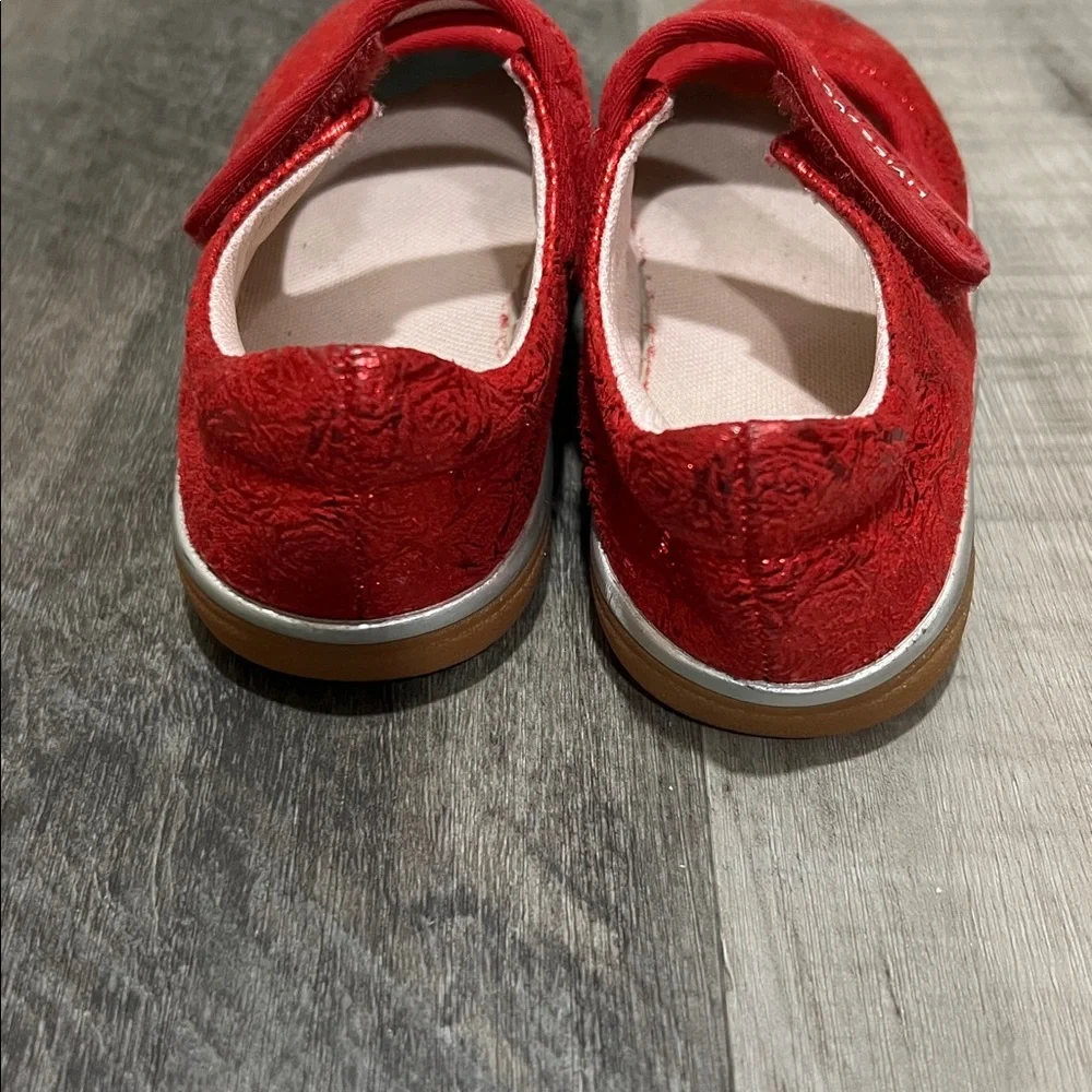 Livie & Luca Metallic Red Mary Jane size 10 - Picture 6 of 11